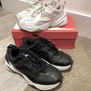 Shoes | 2 Pairs Of Nike T2k Tekno Sneakers | Poshmark